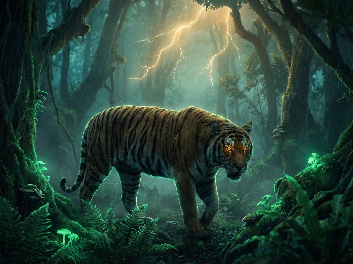 帝王会所-孟加拉虎丛林狩猎视频